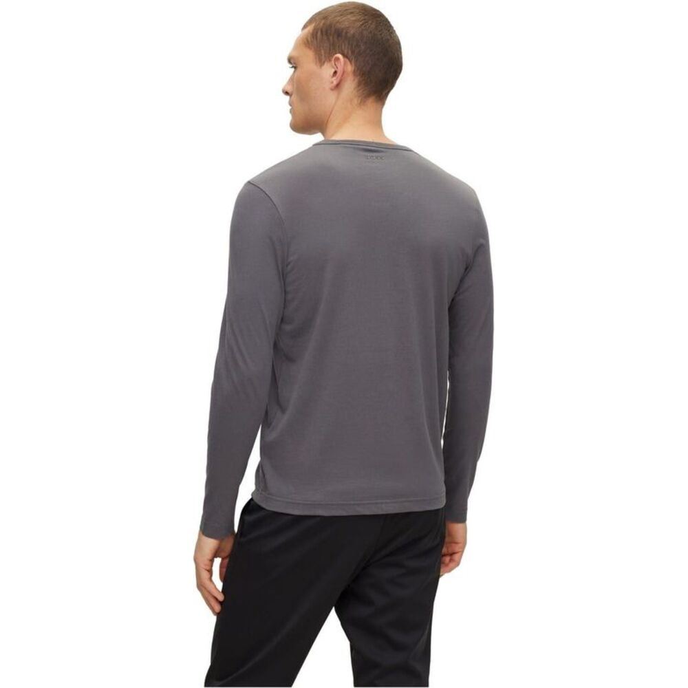 Boss Mens Tognbo Logo T-Shirt / Gray